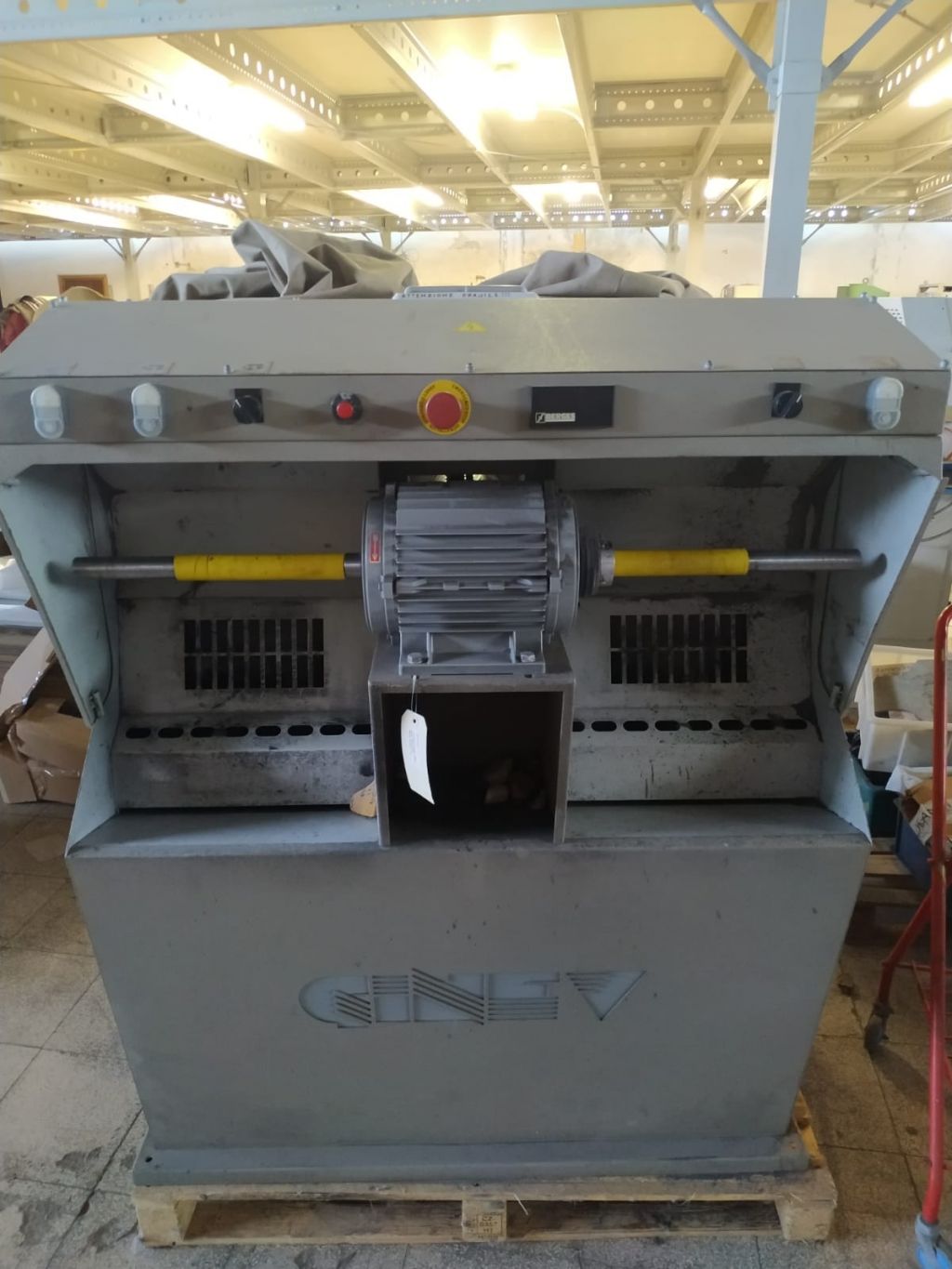 Spazzolatrice GINEV  SP-01/2 con inverter