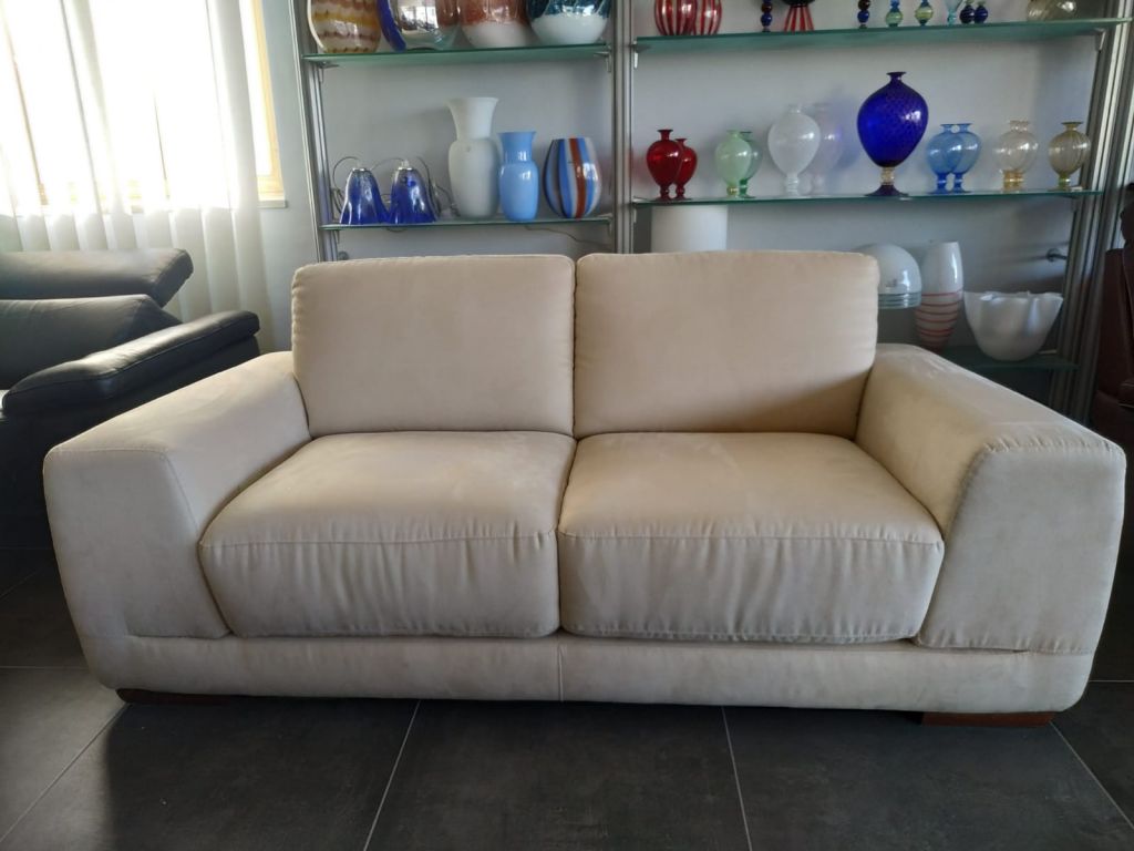 Divano 2 posti in ALCANTARA