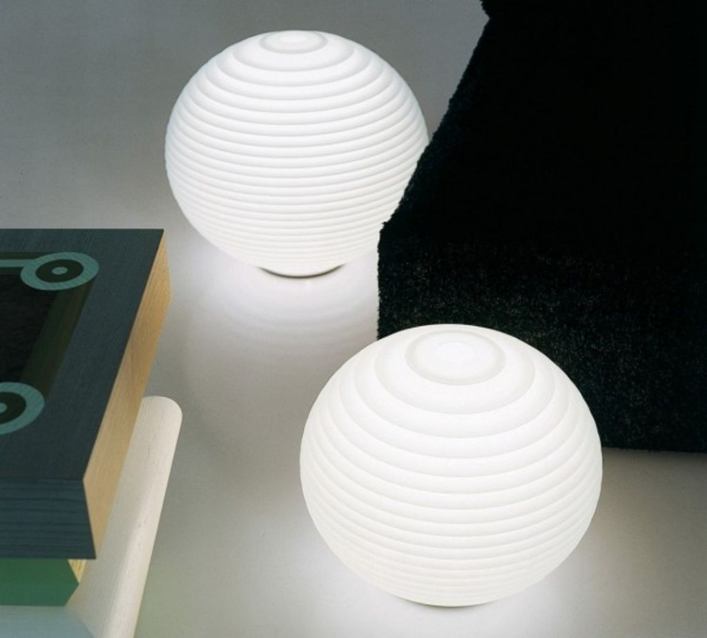 LAMPADA DA TAVOLO ROTALIANA FLOW GLASS T3