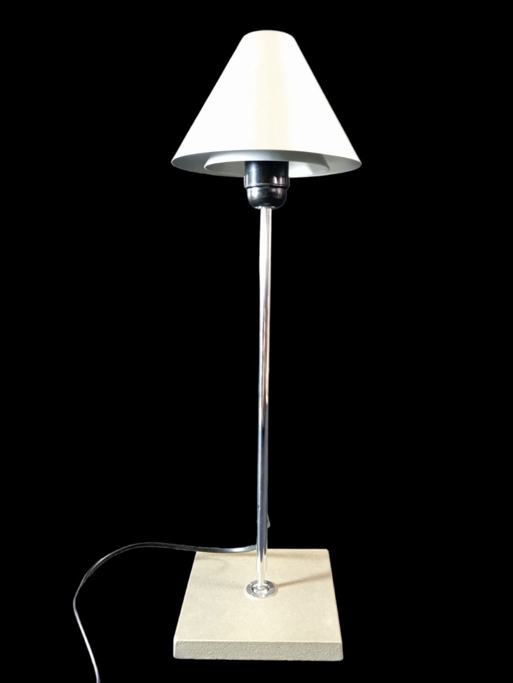 LAMPADA DA TAVOLO SANTA&COLE MOD.GIRA ALLUMINI NATURALE