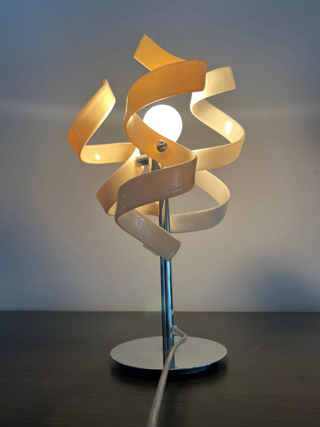 LAMPADA DA TAVOLO ELITE DI VETRO DI MURANO