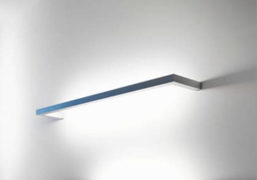 Lampada da parete o soffitto VIABIZZUNO mod.LETTERA C argento F6.132.03
