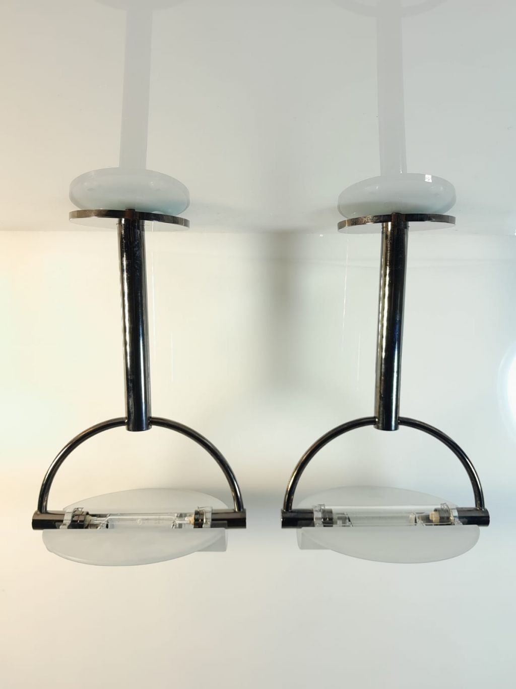 COPPIA DI LAMPADA DA PARETE /SOFFITTO CINI&NILS MOD.GRADI POSTMODERNA