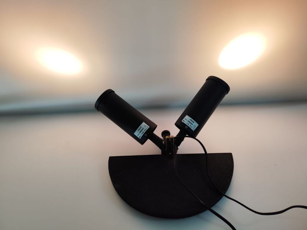 LAMPADA DA TERRA OLUCE IDOMENEO MANCA LO STELO IN ALLUMINIO