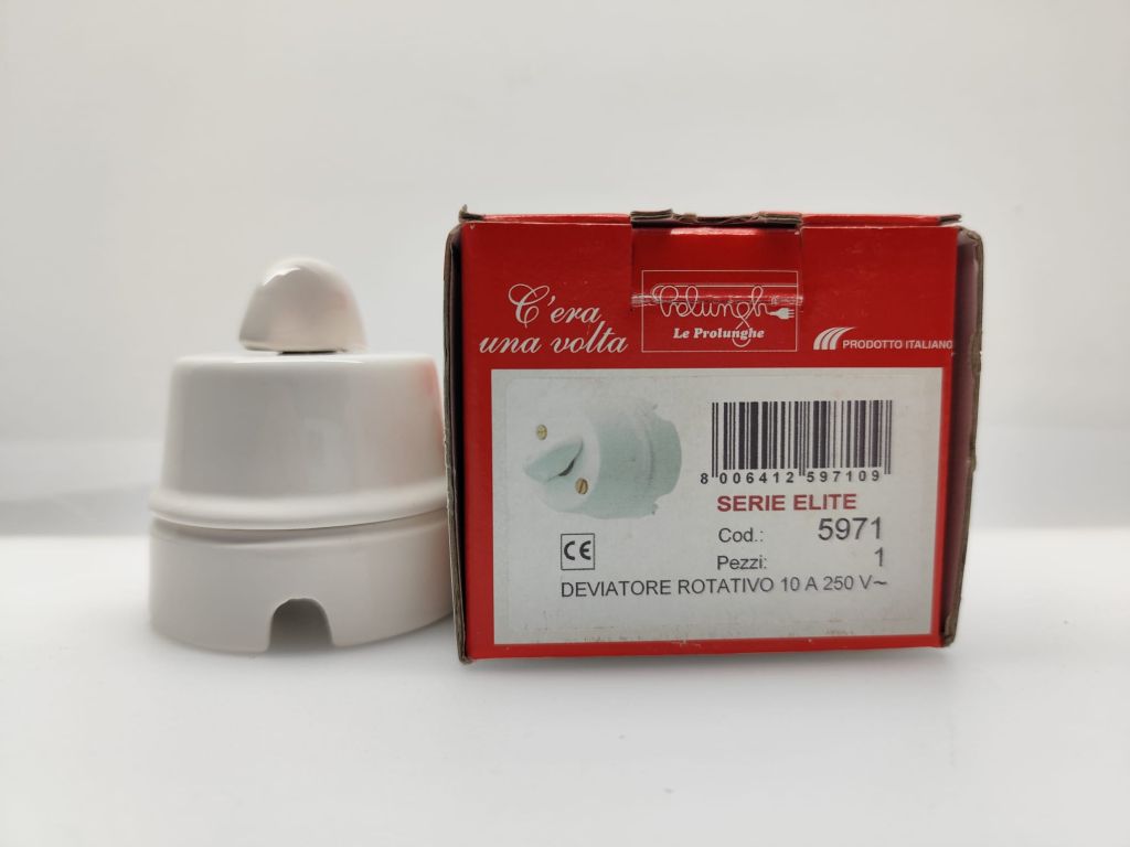 LE PROLUNGHE C'ERA UNA VOLTA ELITE DEVIATORE ROTATIVO 10A/250V