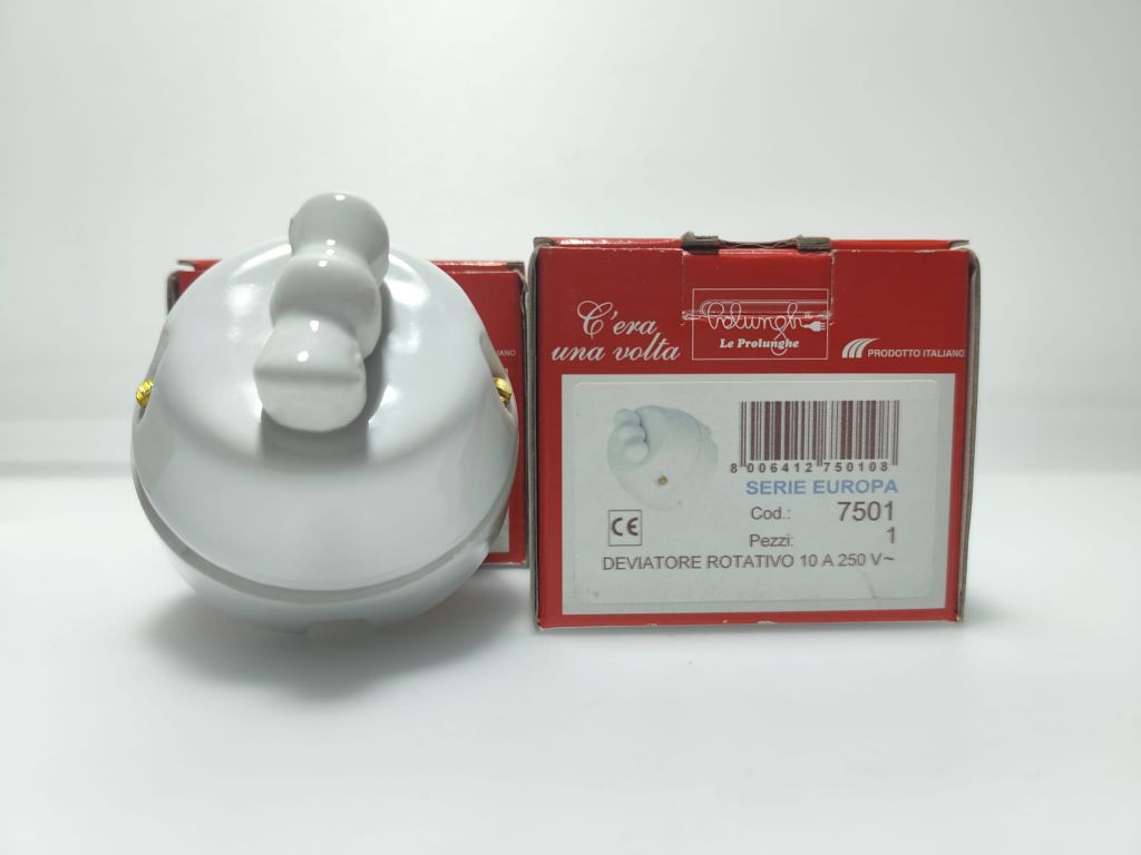 LE PROLUNGHE C'ERA UNA VOLTA SERIE EUROPA  DEVIATORE ROTATIVO COD 7501