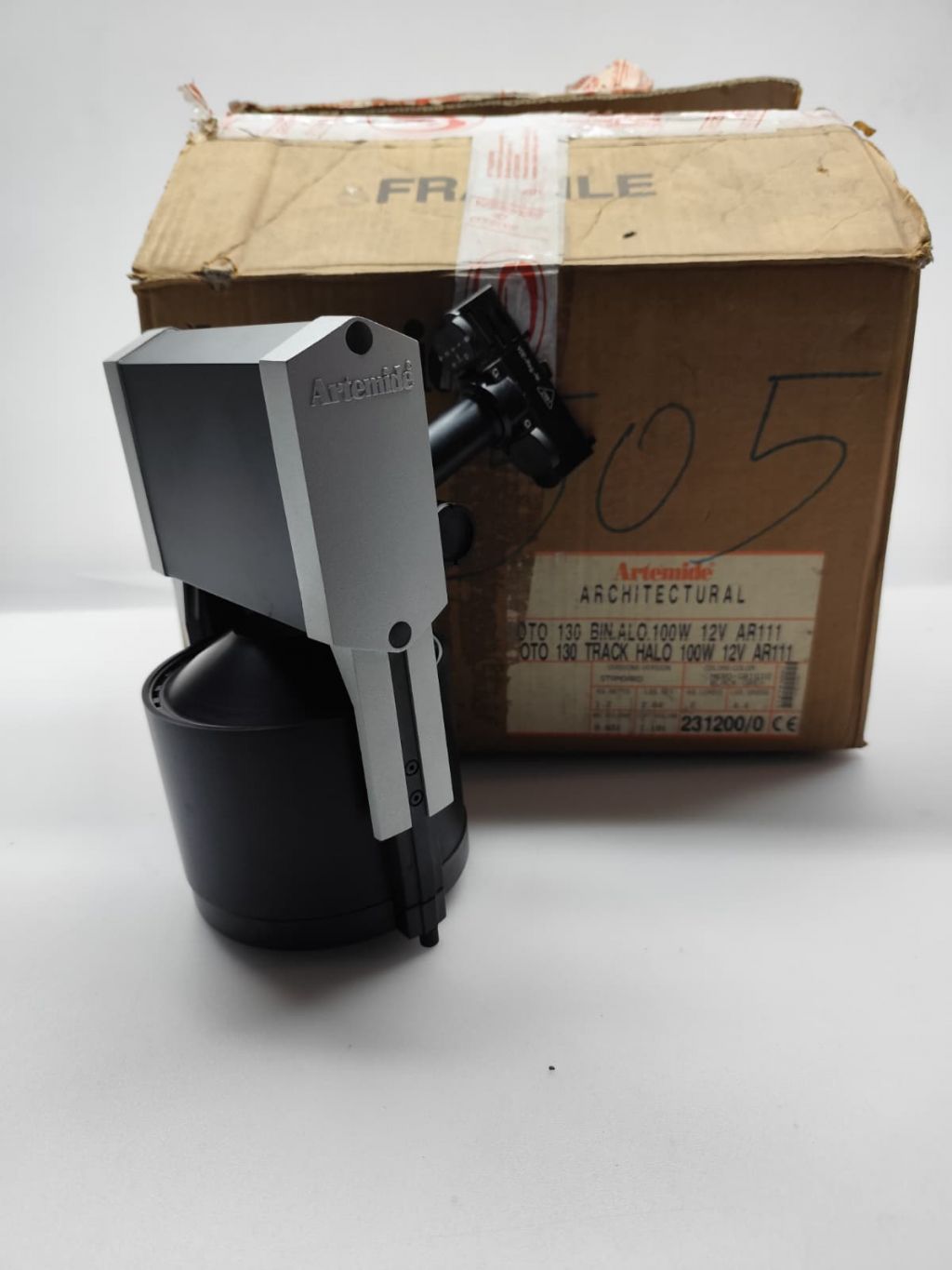 Lampada da binario ARTEMIDE ARCHITECTURAL OTO 130 TRACK HALO